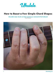 How to Boost a Few Simple Chord Shapes