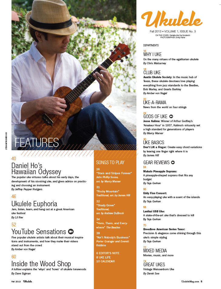 No. 03, Fall 2013 – Ukulele